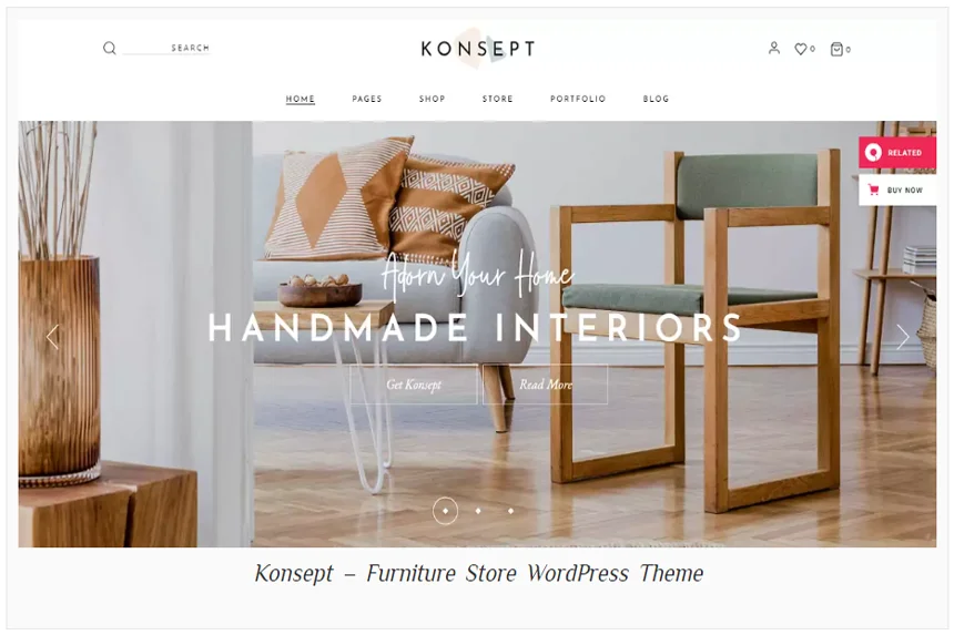 Furniture Store WordPress Theme